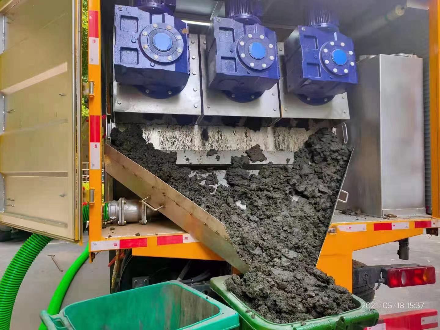 中方化粪池清掏城市维护站-泥浆净化干湿分离处理